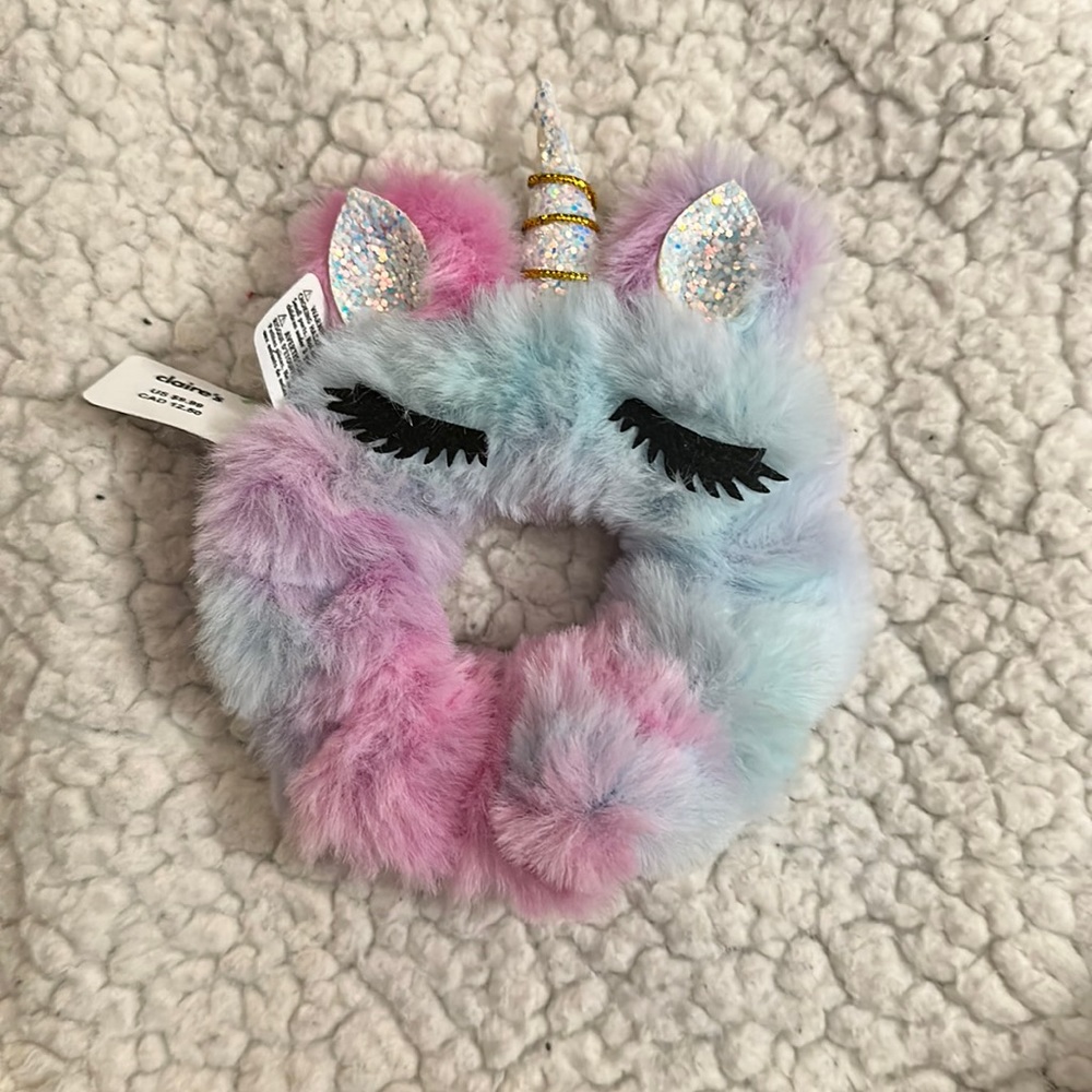 Claire’s Unicorn Hair Scrunchie